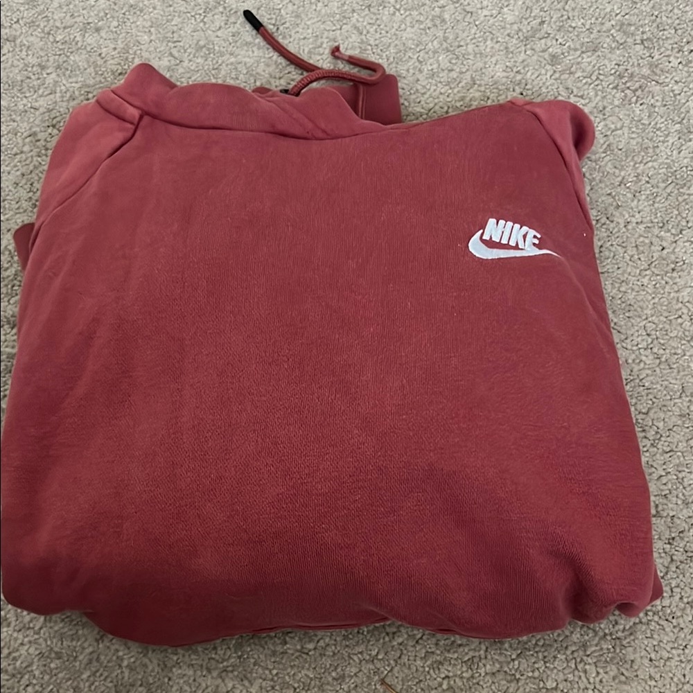 Nike Red/maroon Hoodie Medium